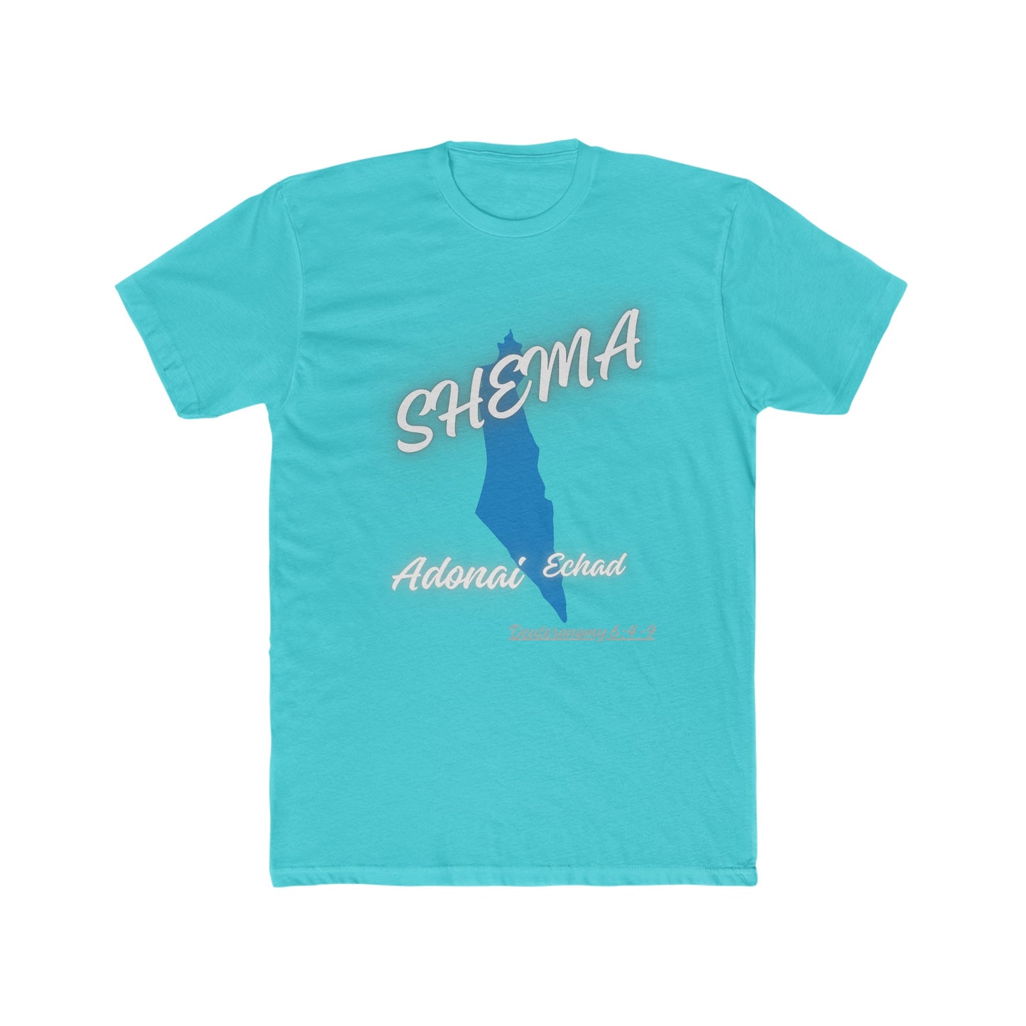 Men's Shema Israel Cotton Crew Tee