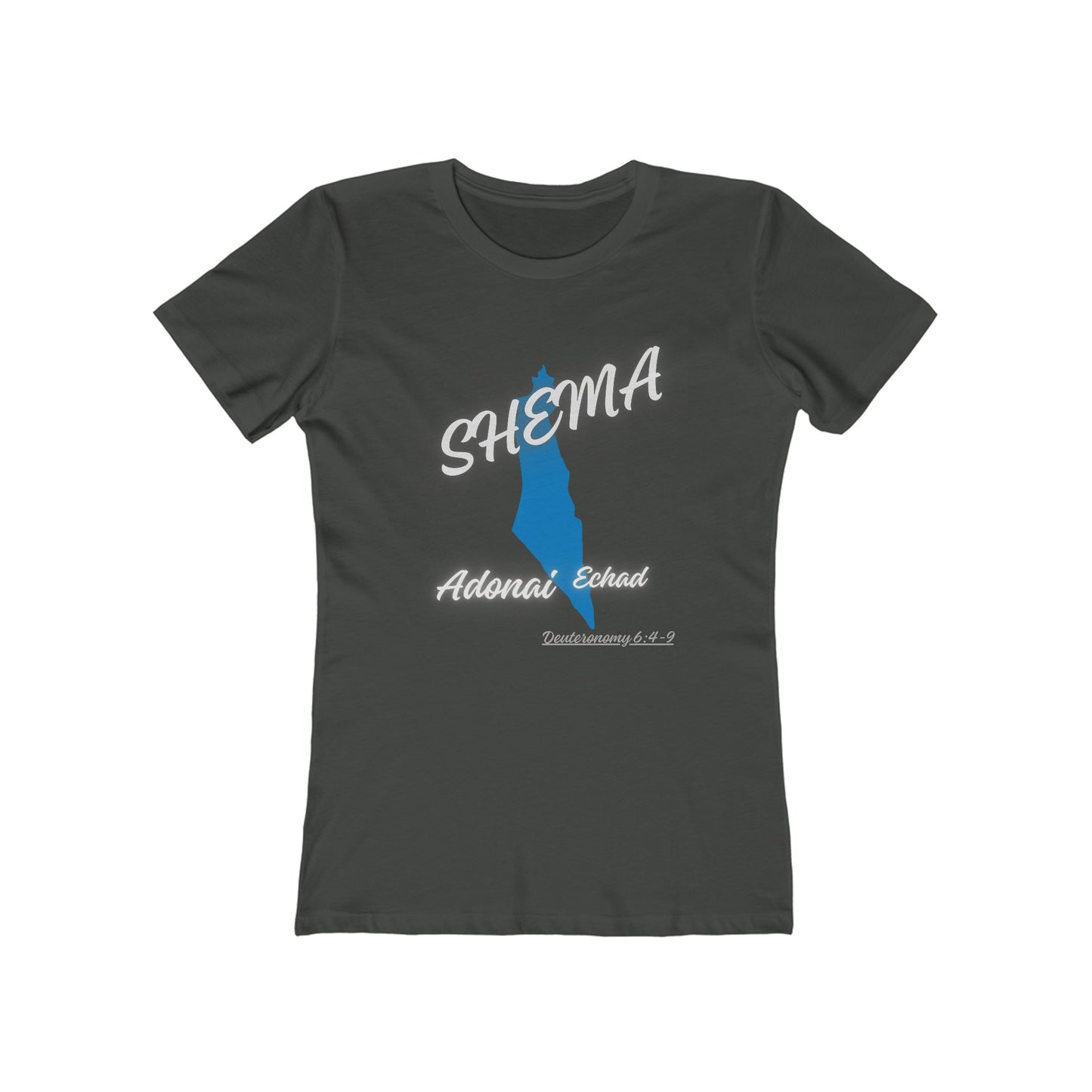 Women's Shema Israel Slim fit Boyfriend Tee