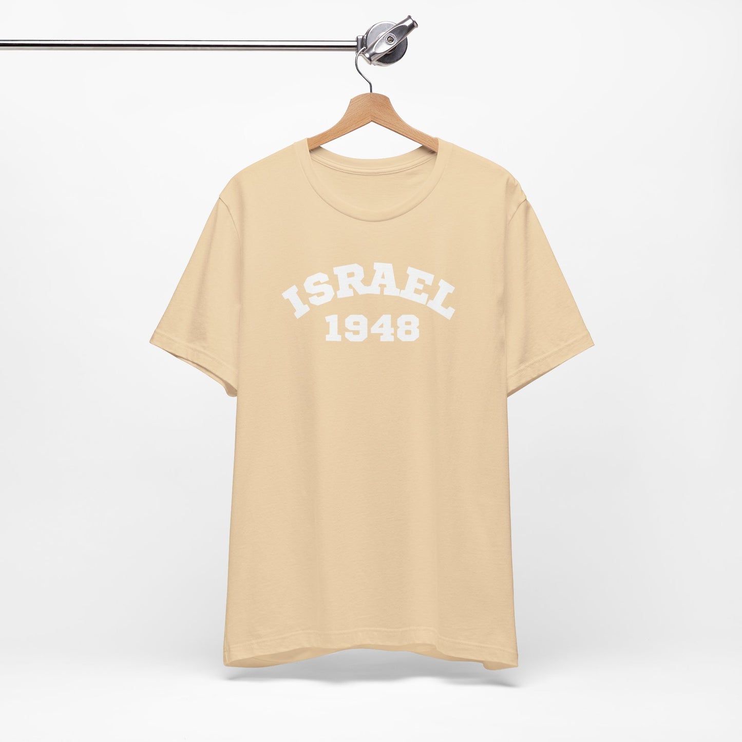 Men's Cotton Israel 1948 Crew Tee