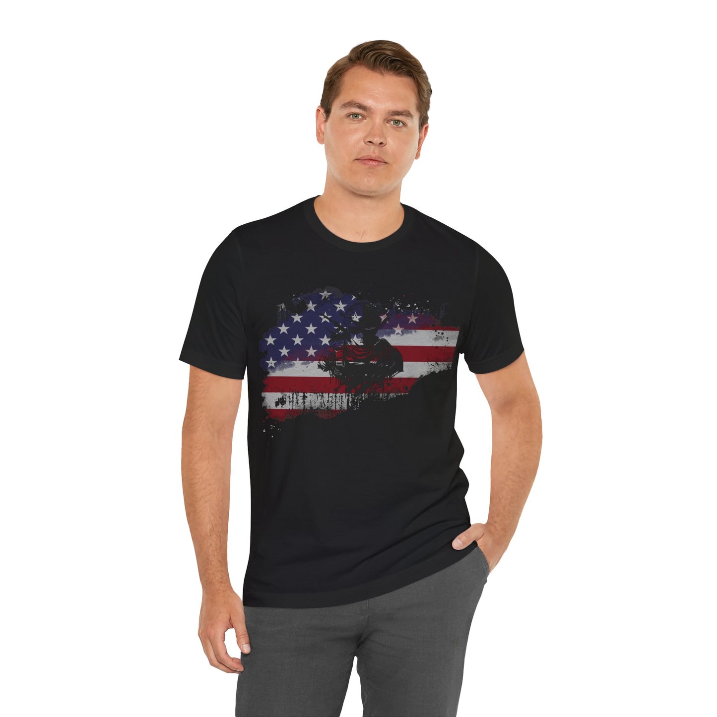 Men's Cotton Take our Country Back Jersey Short Sleeve Tee