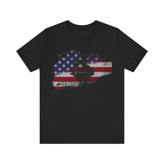 Men's Cotton Take our Country Back Jersey Short Sleeve Tee