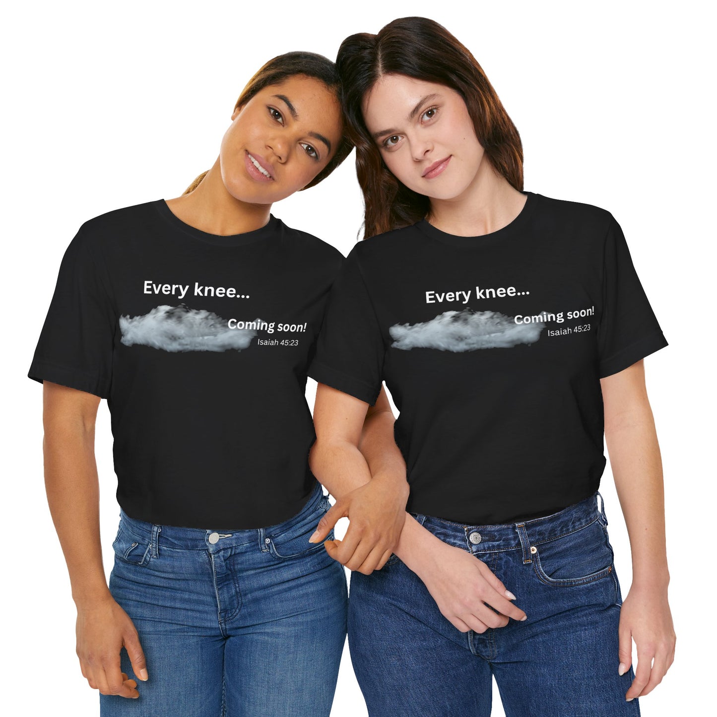 Women's Every Knee Shall Bow Jersey Cotton Tee