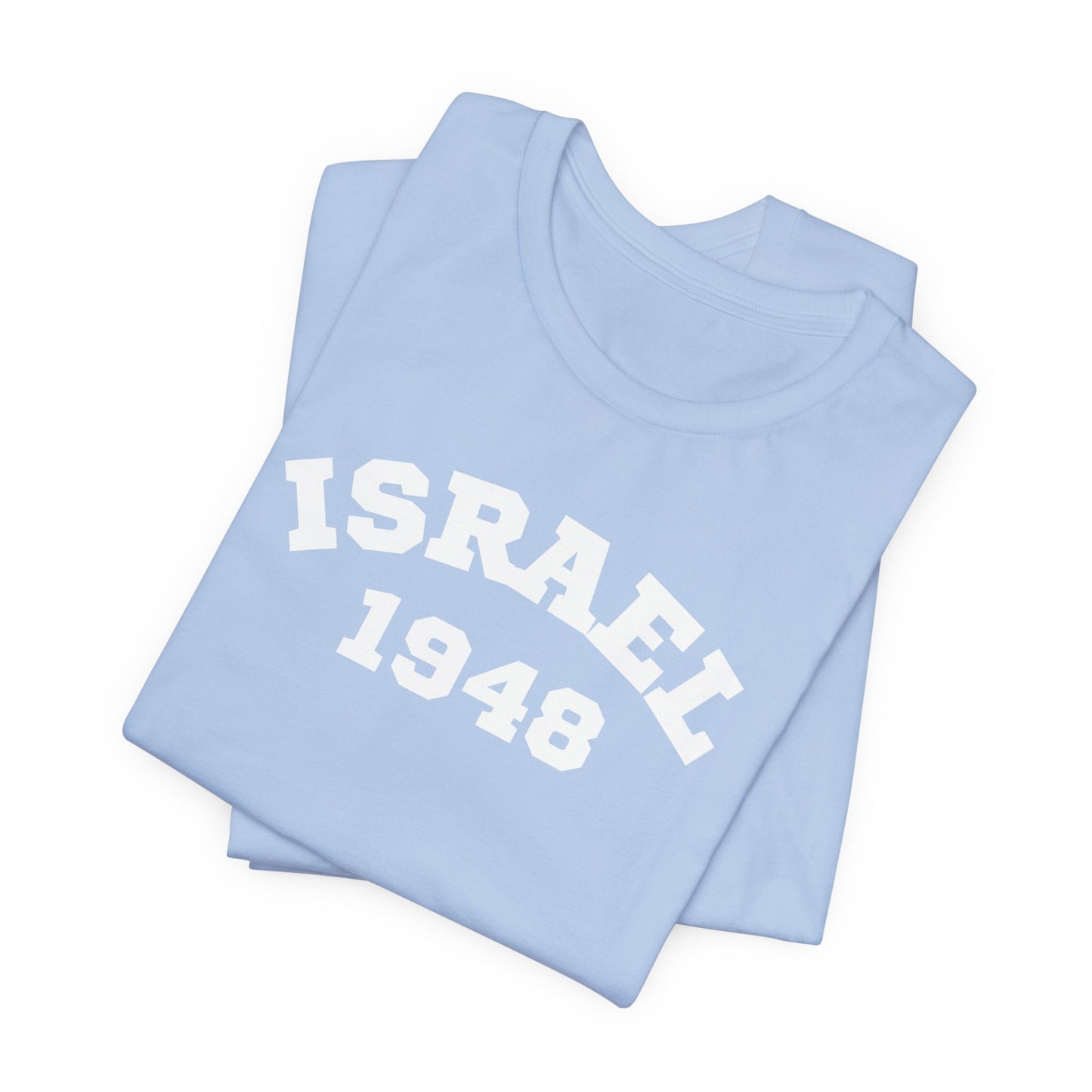 Men's Cotton Israel 1948 Crew Tee