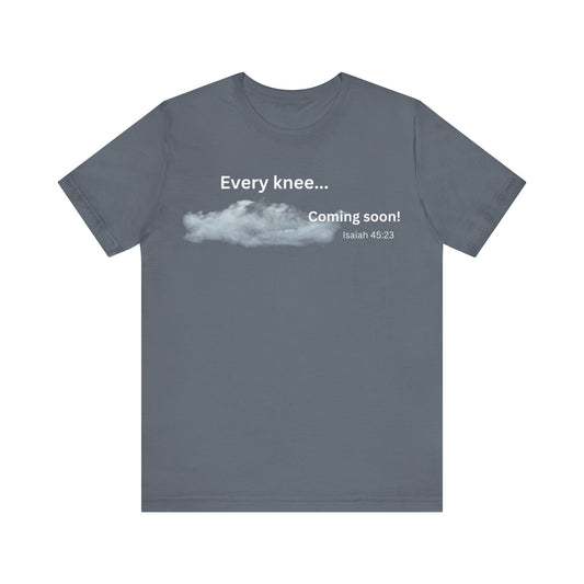 Women's Every Knee Shall Bow Jersey Cotton Tee