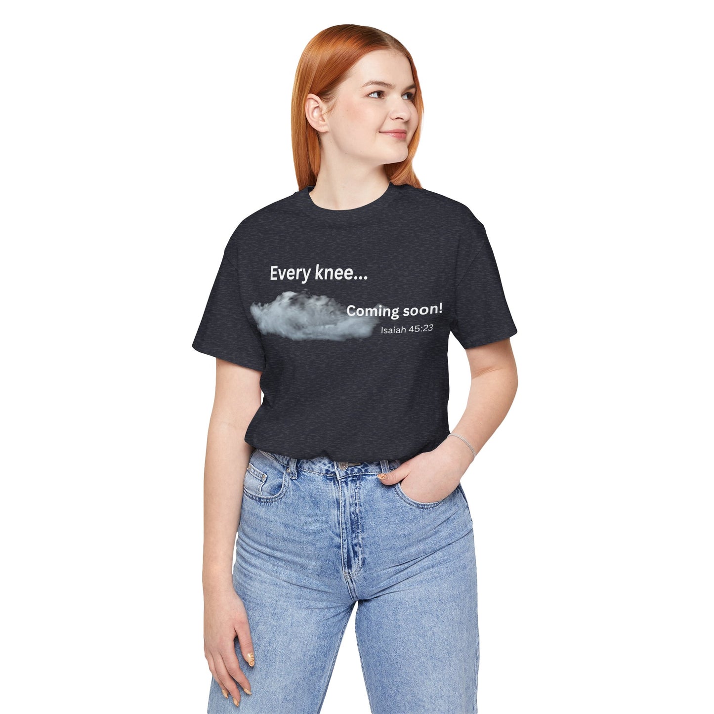 Women's Every Knee Shall Bow Jersey Cotton Tee